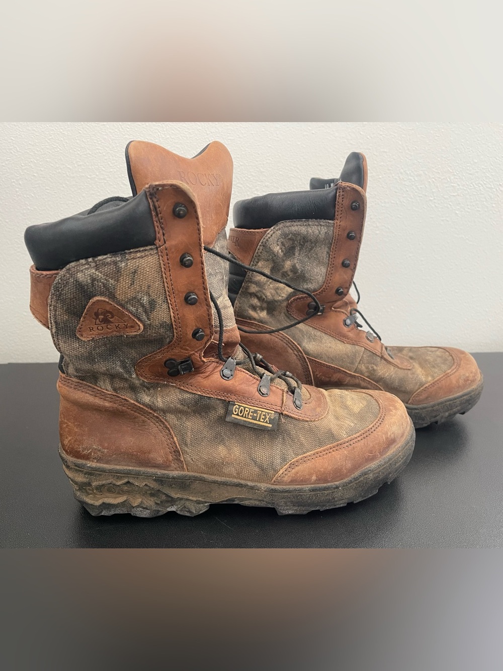 3M Thinsulate Brown Camouflage Men's Hunting Boots